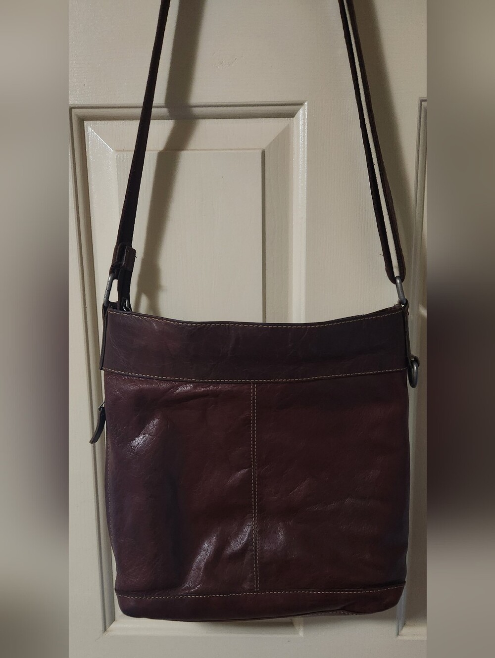 Jack Georges Leather Purse / Crossbody Bag